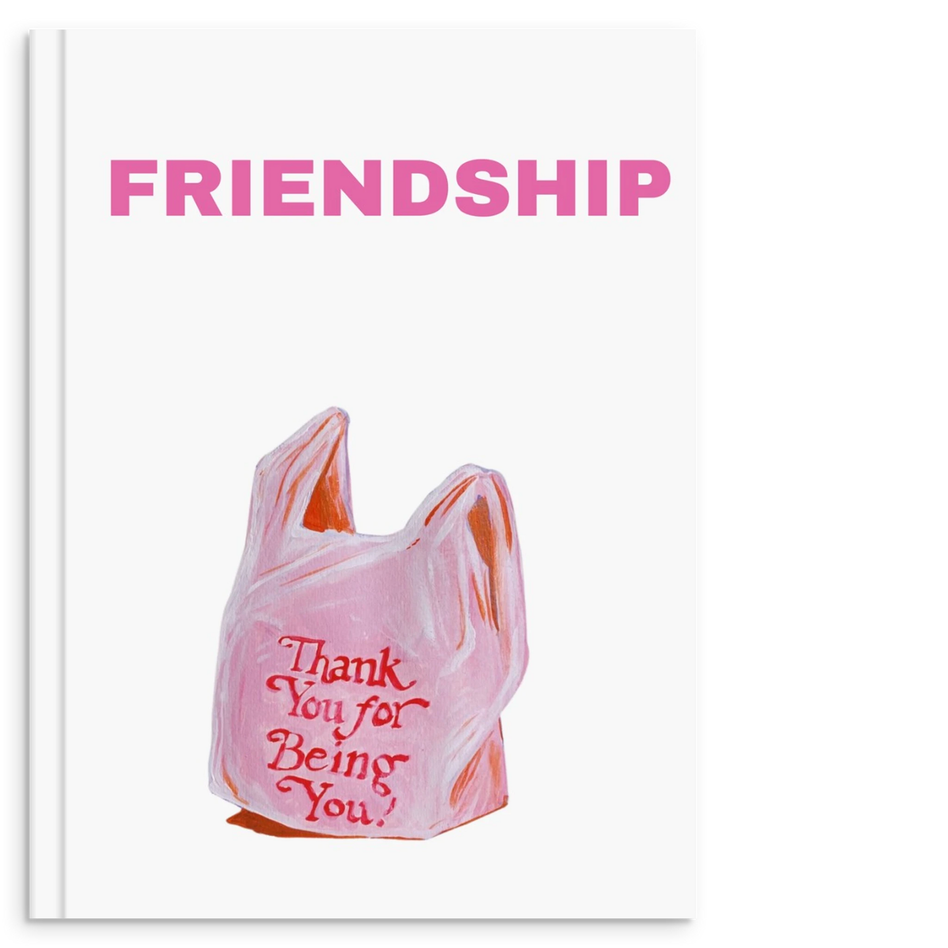 FriendShip PhotoBook Cover White